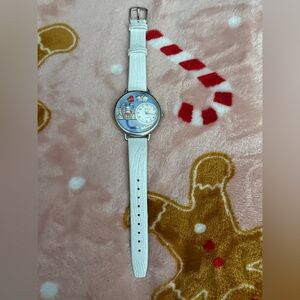 Whimsical Watches White Custom Made Nursing Watch! New!